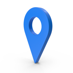 Blue GPS Symbol.H03.2k